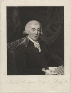 Thomas Saunders Dupuis, ca. 1800 (stippgravering) av English School