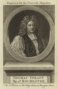 Thomas Spratt, biskop av Rochester av English School
