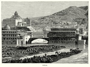 Tiflis (gravering) av English School