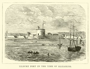 Tilbury Fort i Elizabeths tid av English School
