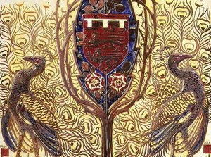 Tile, Pilkington Royal Lancastrian Pottery, etablert 1892 (keramikk) av English School