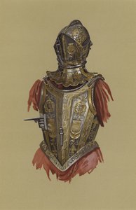 Tilting Armor of Henry Prince of Wales (chromolitho) av English School