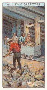 Tinngruve (kromolitho) av English School