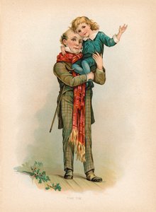 Tiny Tim (chromolitho) av English School