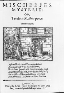 Tittelside til Mischiefs Mystery or Treasons Master-piece - The Second Part av John Vicars 1617 av English School
