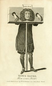 Titus Oates, søyle av English School