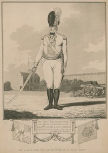 An Oberst Le Mesurier, die Offiziere und Herren des Ehrenwerten Artilleriekorps von English School