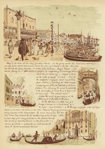 Til våre venner som aldri har vært i Venezia (chromolitho) av English School