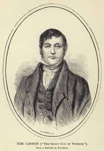 Tom Cannon, The Great Gun of Windsor, Fra et portrett av Wageman av English School