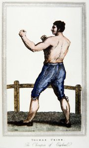 Tom Cribb (farge litho) av English School