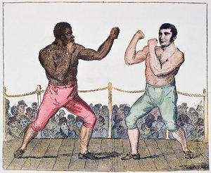 Tom Molineaux mot Tom Cribb, 28. september av English School