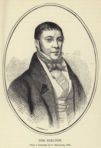 Tom Shelton, Fra en tegning av G Sharples, 1821 av English School