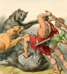 Tom og Tinkeren dreper bjørnene og løvene av English School