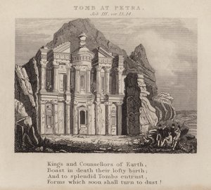Grav i Petra, Job III, ver 13 av English School