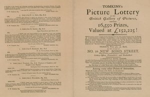 Tomkinss Picture Lottery fra British Gallery of Pictures av English School