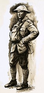 Tommy Atkins, den hjemvendte helten fra første verdenskrig av English School