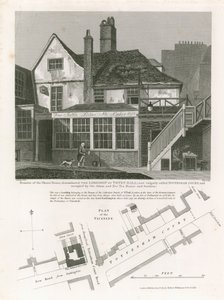 Tottenham Court, okkupert av Adam and Eve Tea House and Gardens av English School