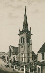 Tower Church, Ipswich (litografi) av English School