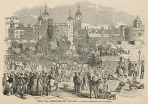 Tower Hill, London: rekruttering til marinen av English School