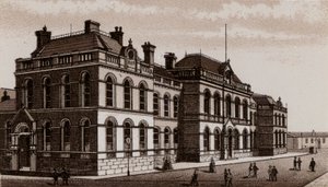 Rådhus, Belfast (litho) av English School