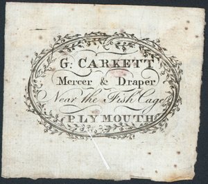 Fagkort, G Carkett av English School