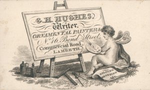 Handelskort, G H Hughes av English School