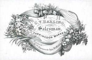 Handelskort, G V Barling av English School