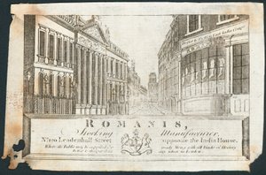 Handelskort, romerne av English School