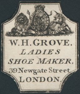 Handelskort, W H Grove av English School