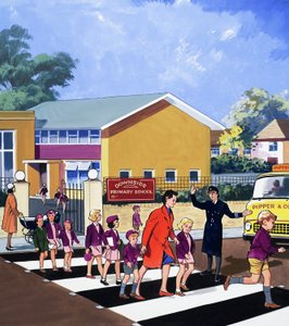 Trafikkvakt av English School