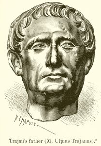 Trajans far (M. Ulpius Trajanus) av English School