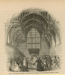 Traktat mellom Henry VI og Richard, hertugen av York av English School