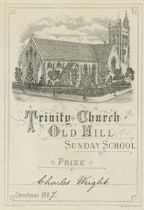 Trinity Church Old Hill søndagsskolepris av English School
