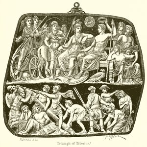 Triumf av Tiberius av English School