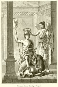 Triumferende general (maleri i Pompeii) av English School