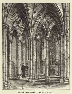 Truro katedral, dåpskapellet av English School