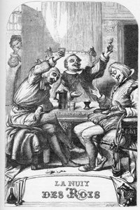Twelfth Night, or what you will - Illustrasjon i "" Works complete by William Shakespeare"" 1866 - Illustrasjonene og den generelle formen til denne utgaven er lånt fra Cassells illustrerte Shakespeare, utgitt i London av English School