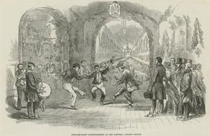 Tolvte kveldsunderholdning på Hanwell Lunatic Asylum av English School