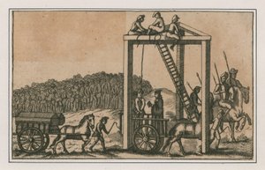 Tyburn-treet, ca. 1680 (gravering) av English School