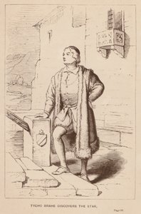 Tycho Brahe oppdager stjernen (gravering) av English School