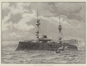 Typer av den franske marinen, Amiral Baudin (gravering) av English School