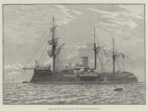 Typer av den franske marinen, Redoutable, Ironclad (gravering) av English School