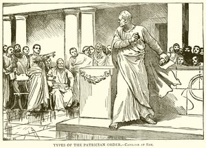 Typer av patrisierordenen.--Catiline ved Bay av English School