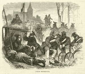 Ulanen-Treffen, September 1870 von English School