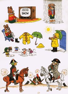 Uidentifiserte tegneserier av English School