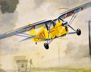 Uidentifisert lavtflygende fly av English School