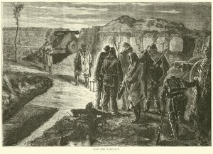 Ved vollene, oktober 1870 av English School