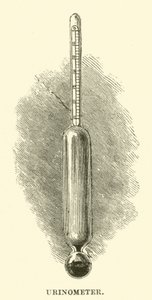 Urinometer (gravering) av English School
