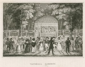 Vauxhall Gardens, London av English School