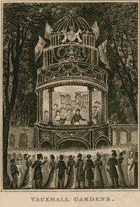 Vauxhall Gardens, London av English School